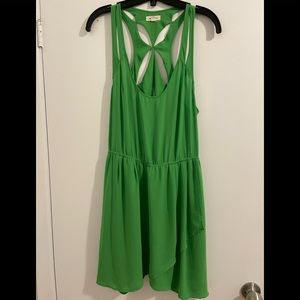 Silence + Noise 🔅 Emerald Summer Dress 🔅 US L